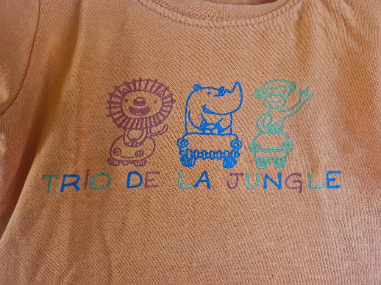 Conjunto de 2 peças para bebê menino - Camiseta de manga curta + Short - Tamanho 3 meses – photo 3
